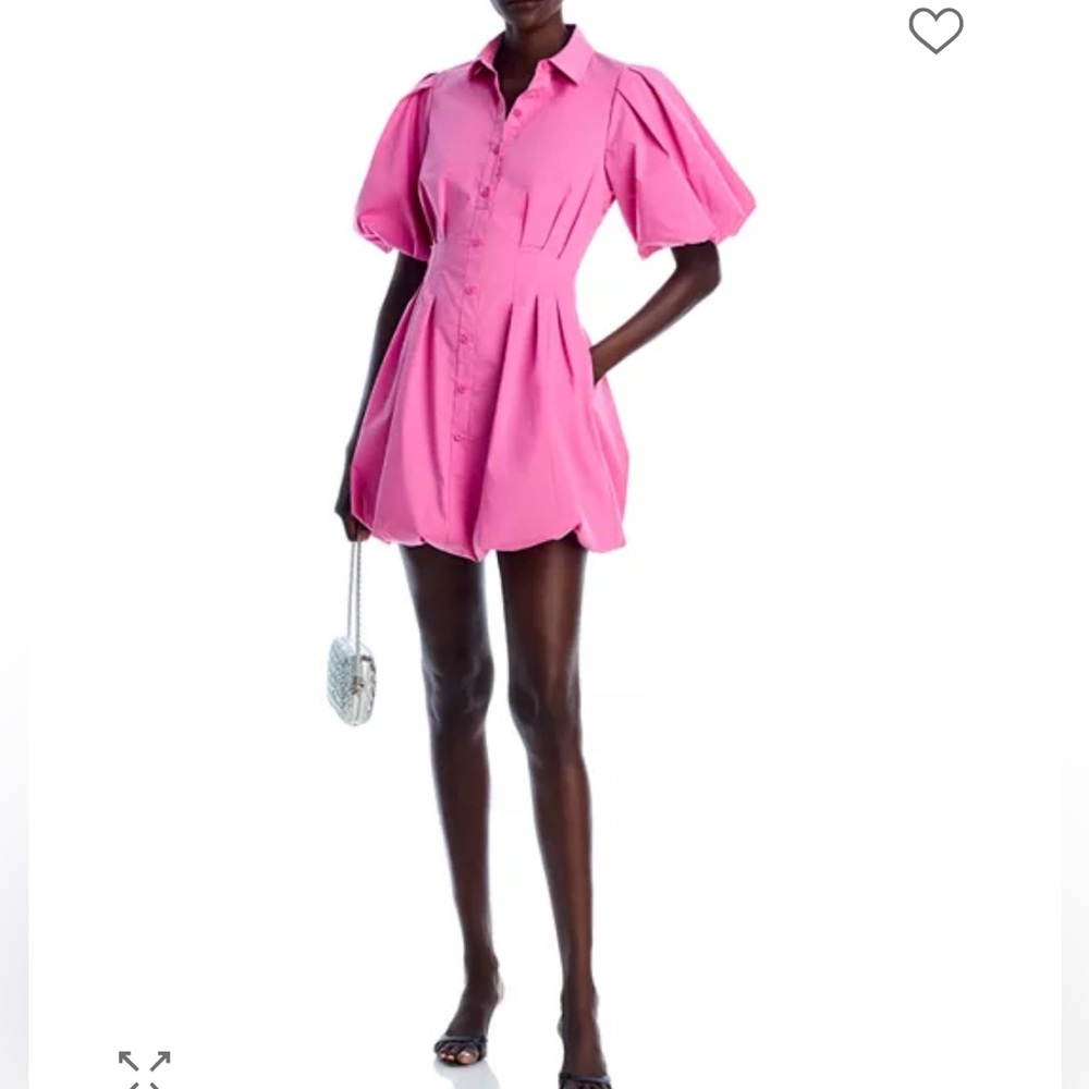 SIMKHAI Cleo Poplin Balloon Dress